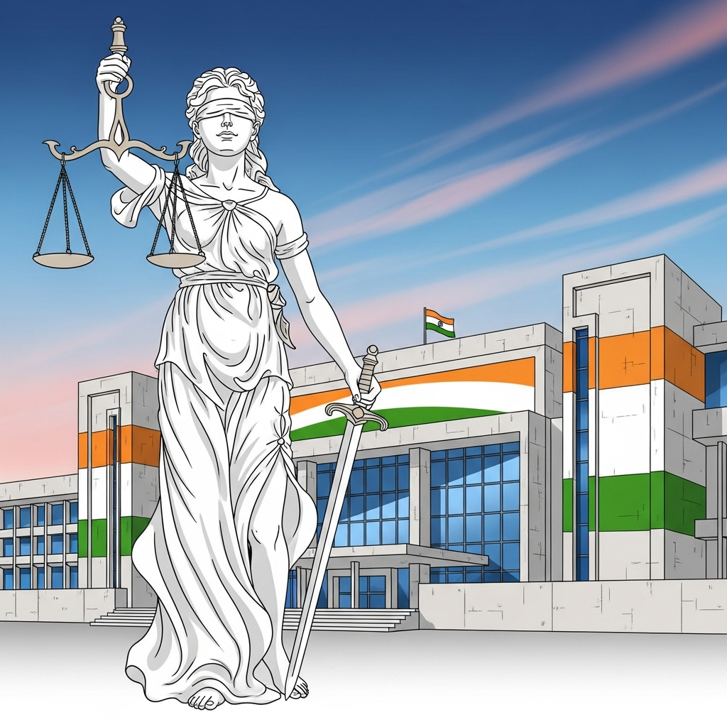 Lady Justice representing consumer rights